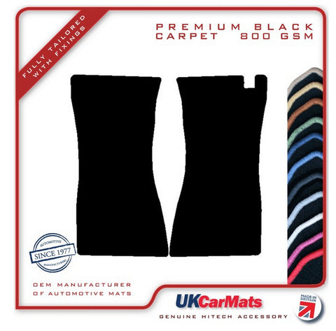 Nissan Datsun 240Z 1970-1978 Black Premium Carpet Tailored Car Mats HITECH