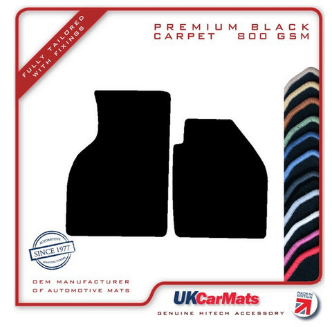 Fiat X-19 1974-1988 Black Premium Carpet Tailored Car Mats HITECH