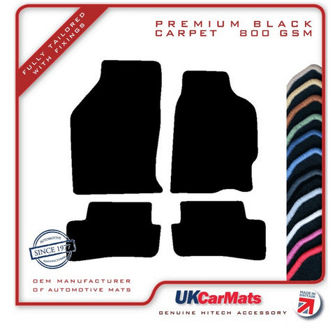 Ford Probe 1994-1998 Black Premium Carpet Tailored Car Mats HITECH