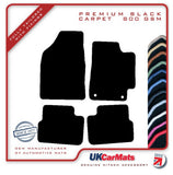Fiat Bravo 2007 onwards Black Premium Carpet Tailored Car Mats HITECH