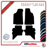 Ford Ranger 2006-2011 Black Premium Carpet Tailored Car Mats HITECH