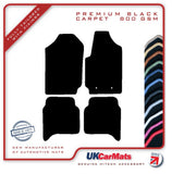 Ford Ranger 2011-2015 Black Premium Carpet Tailored Car Mats HITECH