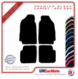 Fiat 131 1974-1984 Black Premium Carpet Tailored Car Mats HITECH