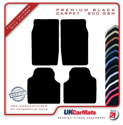 Ford Cortina Mk5 1979-1982 Black Premium Carpet Tailored Car Mats HITECH