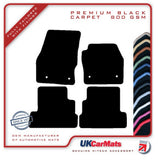 Ford Kuga 2015-2019 Black Premium Carpet Tailored Car Mats HITECH