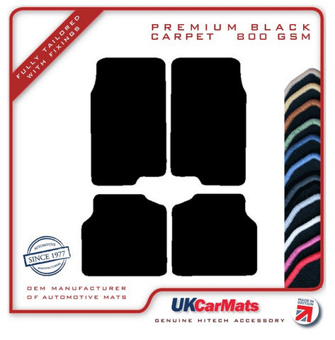 Ford Cortina Mk4 1976-1979 Black Premium Carpet Tailored Car Mats HITECH