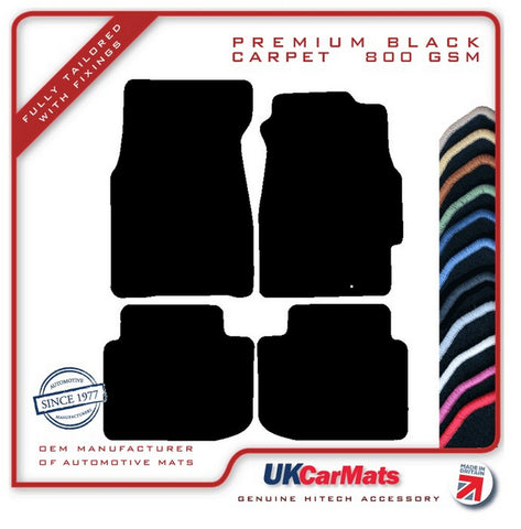Honda Civic 2dr Coupe / Civic 3dr Hatch Inc VTI 1996-2001 Black Premium Carpet Tailored Car Mats HITECH
