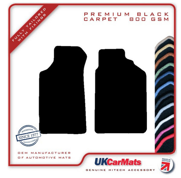 Honda Beat 1991-1996 Black Premium Carpet Tailored Car Mats HITECH