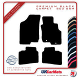 Hyundai i30 2007-2009 Black Premium Carpet Tailored Car Mats HITECH