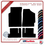 Honda CRX JDM 1987-1992 Black Premium Carpet Tailored Car Mats HITECH