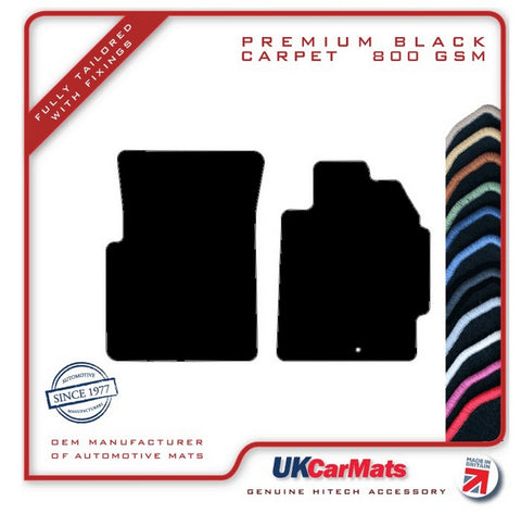 Honda Insight Automatic 2000-2006 Black Premium Carpet Tailored Car Mats HITECH