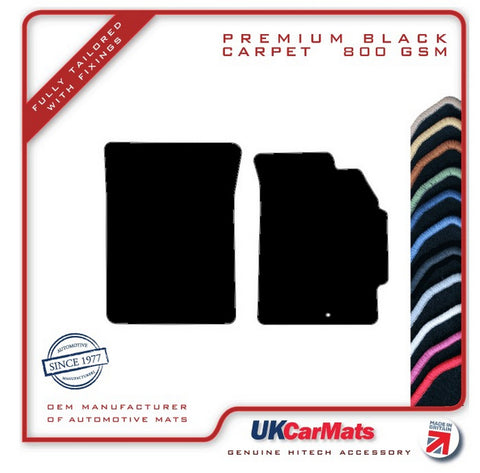 Honda Insight Manual 2000-2006 Black Premium Carpet Tailored Car Mats HITECH