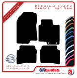Hyundai i20 2020 onwards Black Premium Carpet Tailored Car Mats HITECH