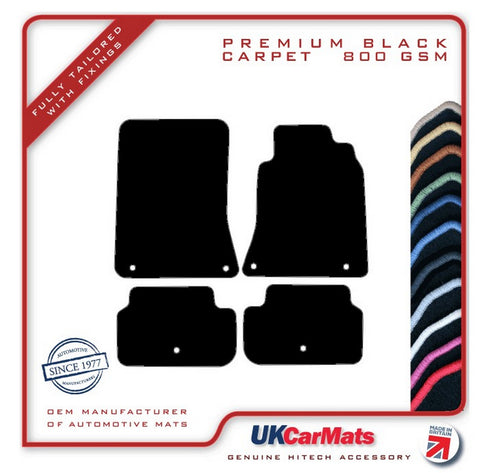Infiniti Q30 2016-2019 Black Premium Carpet Tailored Car Mats HITECH