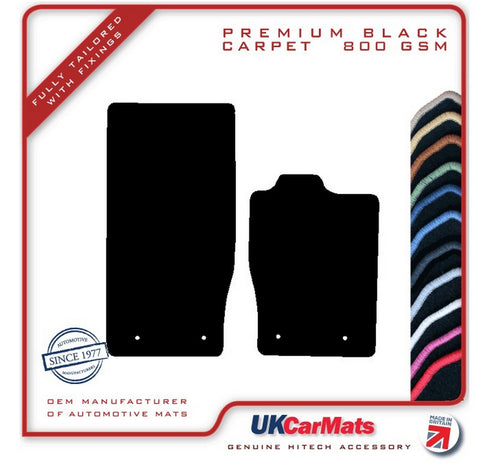 Jaguar XK (X150) Coupe/Convertible 2006-2014 Black Premium Carpet Tailored Car Mats HITECH