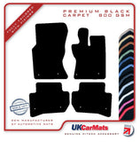 Jaguar F-Pace Automatic 2016 onwards Black Premium Carpet Tailored Car Mats HITECH