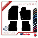 Jeep Compass 2017 onwards Black Premium Carpet Tailored Car Mats HITECH