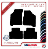 Kia Carens 2000-2006 Black Premium Carpet Tailored Car Mats HITECH