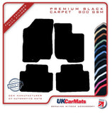 Kia Carens 2006-2013 Black Premium Carpet Tailored Car Mats HITECH