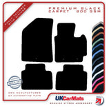 Kia Soul 2014-2019 Black Premium Carpet Tailored Car Mats HITECH