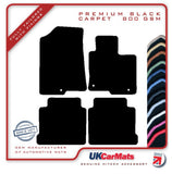 Kia Optima Sedan 2016 onwards Black Premium Carpet Tailored Car Mats HITECH