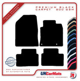 Kia Ceed Manual 2018 onwards Black Premium Carpet Tailored Car Mats HITECH
