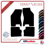 Lancia Delta 1985-1994 Black Premium Carpet Tailored Car Mats HITECH
