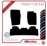 Land Rover Range Rover 1995-2002 Black Premium Carpet Tailored Car Mats HITECH