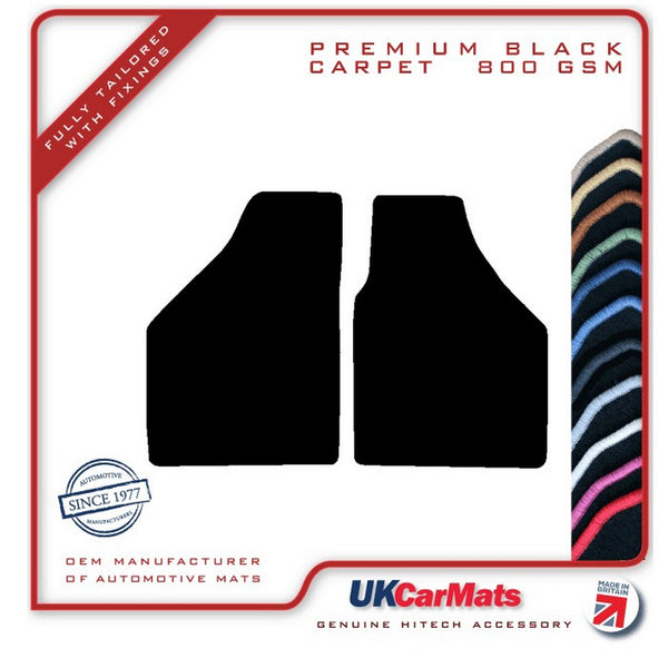 Lancia Montecarlo 1979-1982 Black Premium Carpet Tailored Car Mats HITECH