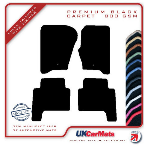 Land Rover Range Rover Sport (Separate Rears) 2005-2013 Black Premium Carpet Tailored Car Mats HITECH