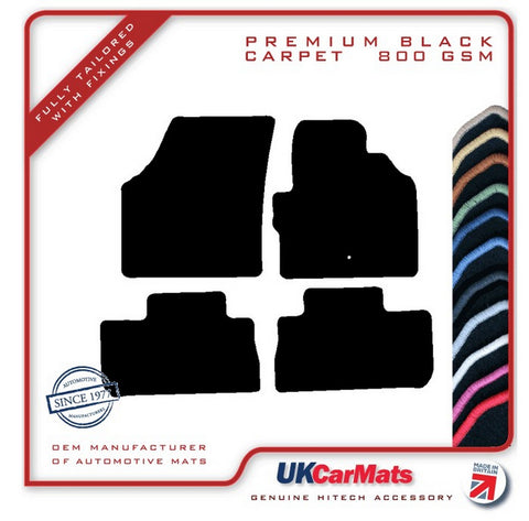 Land Rover Freelander 2 2006-2013 Black Premium Carpet Tailored Car Mats HITECH