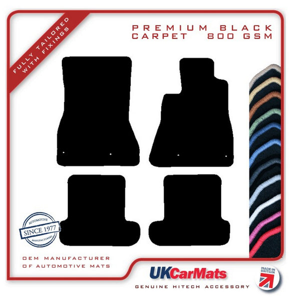 Lexus SC 430 2002-2010 Black Premium Carpet Tailored Car Mats HITECH