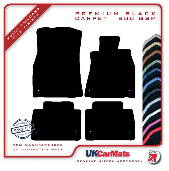 Lexus LS 460 2007 onwards Black Premium Carpet Tailored Car Mats HITECH