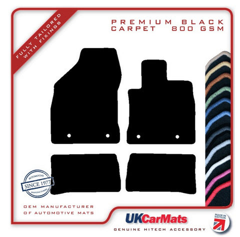 Lexus CT200H 2014 onwards Black Premium Carpet Tailored Car Mats HITECH