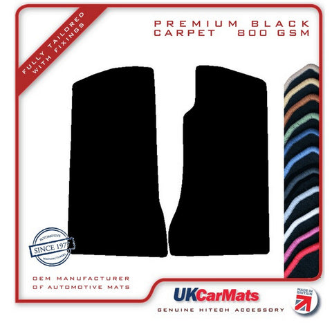 MG MGB / MGC / GT 1963-1980 Black Premium Carpet Tailored Car Mats HITECH