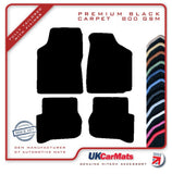 Mazda 323 1989-1994 Black Premium Carpet Tailored Car Mats HITECH