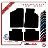 Mazda 626 1987-1992 Black Premium Carpet Tailored Car Mats HITECH