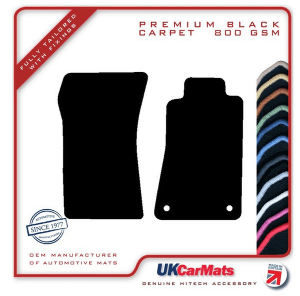 Mazda MX5 1989-1998 Black Premium Carpet Tailored Car Mats HITECH