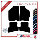 Mazda MX6 1992-1998 Black Premium Carpet Tailored Car Mats HITECH