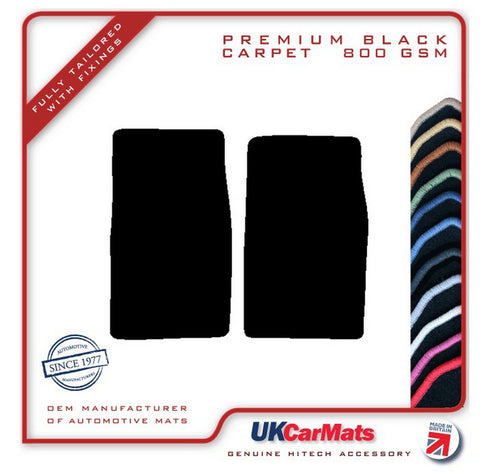 MG Midget 1963-1974 Black Premium Carpet Tailored Car Mats HITECH