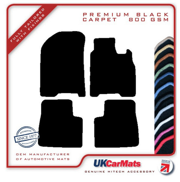 Mazda Xedos 9 1994-2004 Black Premium Carpet Tailored Car Mats HITECH