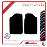 MG MGF 1996-2004 Black Premium Carpet Tailored Car Mats HITECH