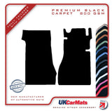 Mercedes SL (R113) 2 Seater Pagoda 1962-1972 Black Premium Carpet Tailored Car Mats HITECH