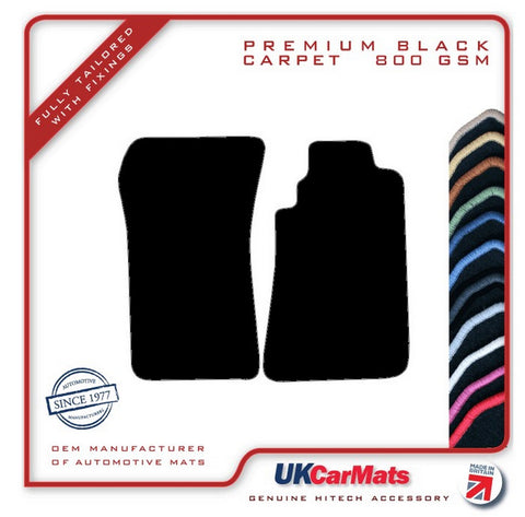 Mazda MX5 2001-2005 Black Premium Carpet Tailored Car Mats HITECH