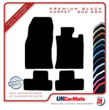 Mini R50 R53 2001-2006 Black Premium Carpet Tailored Car Mats HITECH