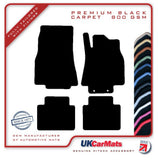 Mercedes B Class (W245) 2005-2011 Black Premium Carpet Tailored Car Mats HITECH