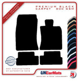 Mini R56 2006-2013 Black Premium Carpet Tailored Car Mats HITECH