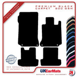 Mercedes E Class (C207) Coupe / (A207) Convertible 2009-2017 Black Premium Carpet Tailored Car Mats HITECH
