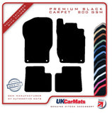 Mercedes M Class (W164) 2006-2011 Black Premium Carpet Tailored Car Mats HITECH