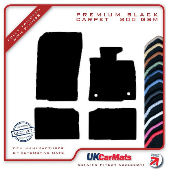 Mini Countryman R60 2010-2016 Black Premium Carpet Tailored Car Mats HITECH